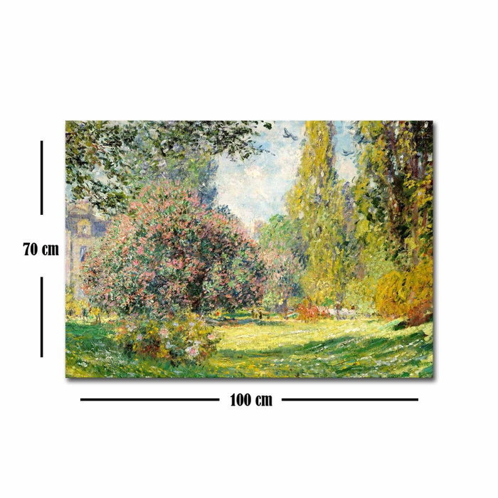Wallity Lienzo Decorativo Claude Monet 70 x 100 cm Wallity Lienzo Decorativo Claude Monet 70 x 100 cm